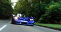 The Mosler MT900S supercar on the road